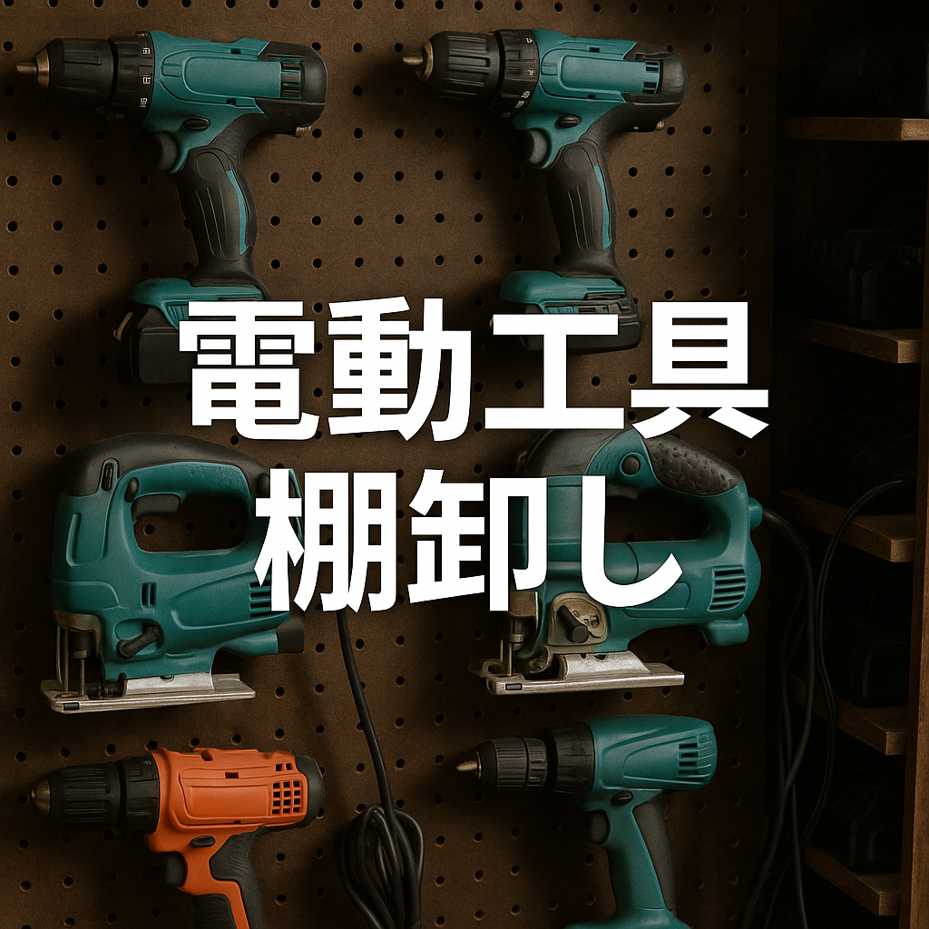 電動工具棚卸し