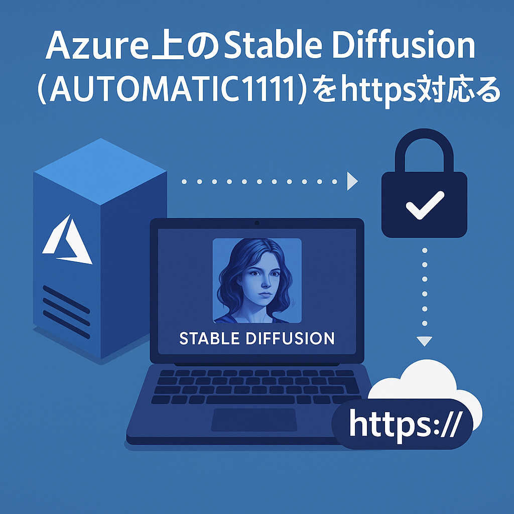 Azure上のStable Diffusion (AUTOMATIC1111)をhttps対応する