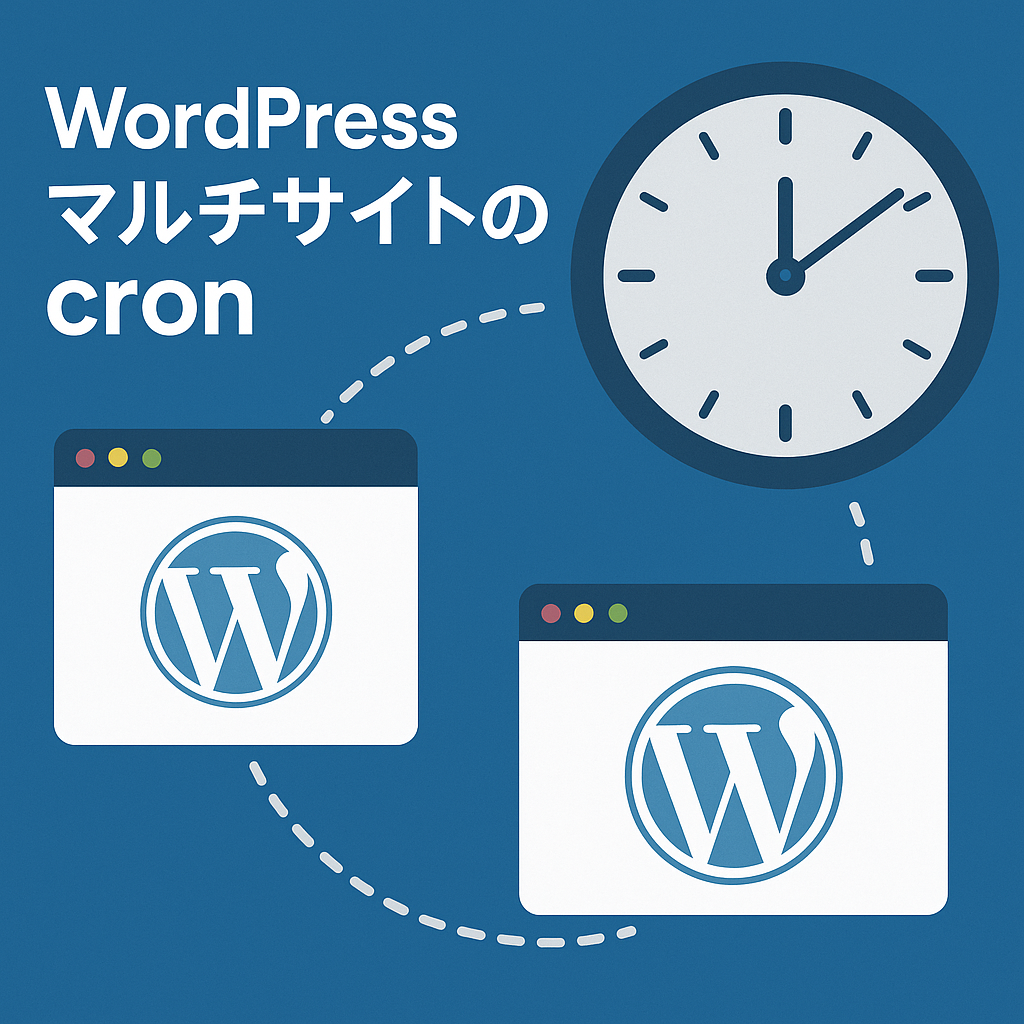 WordPressマルチサイトのcron