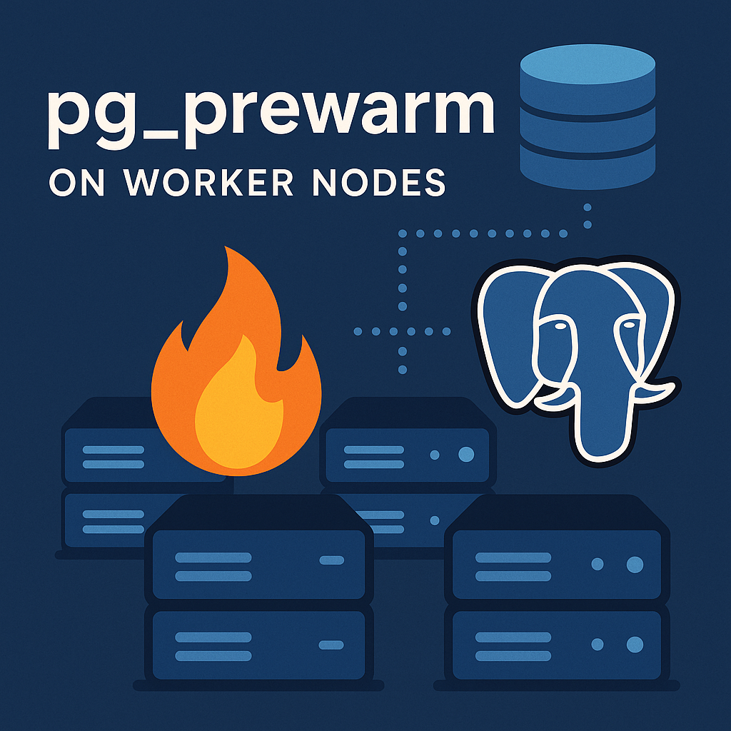 pg_prewarm on worker nodes