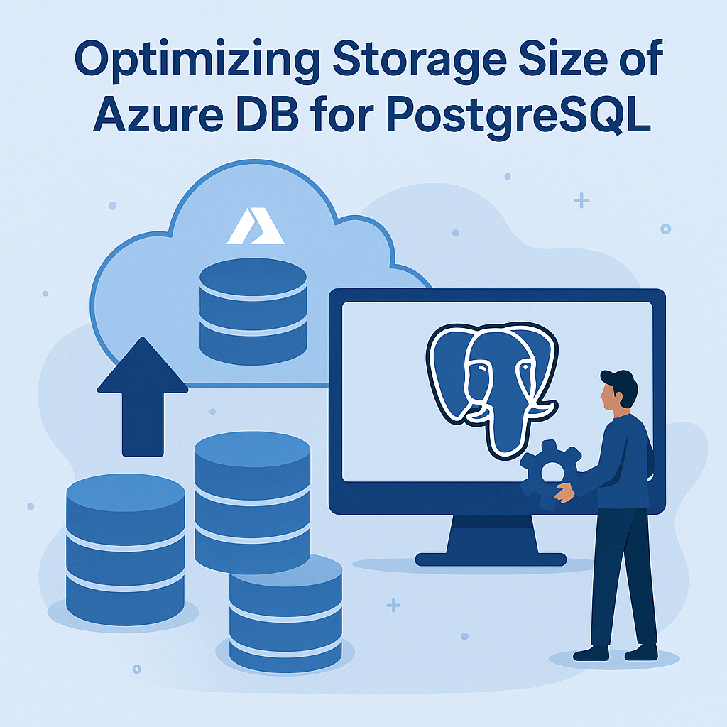 Optimizing storage size of Azure DB for PostgreSQL