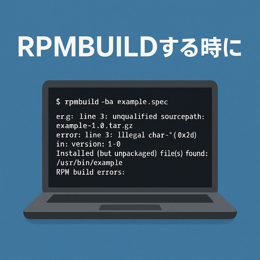rpmbuildする時に