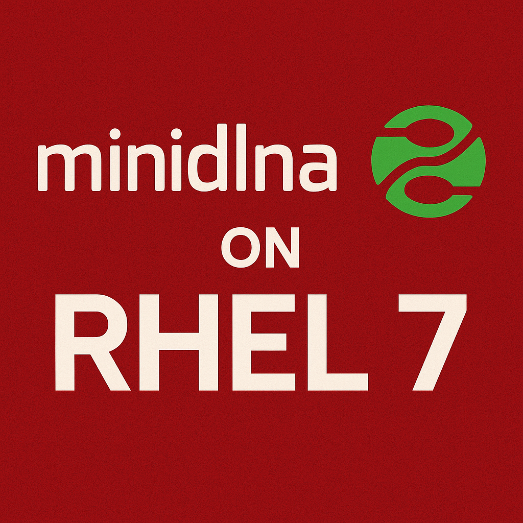minidlna on RHEL 7