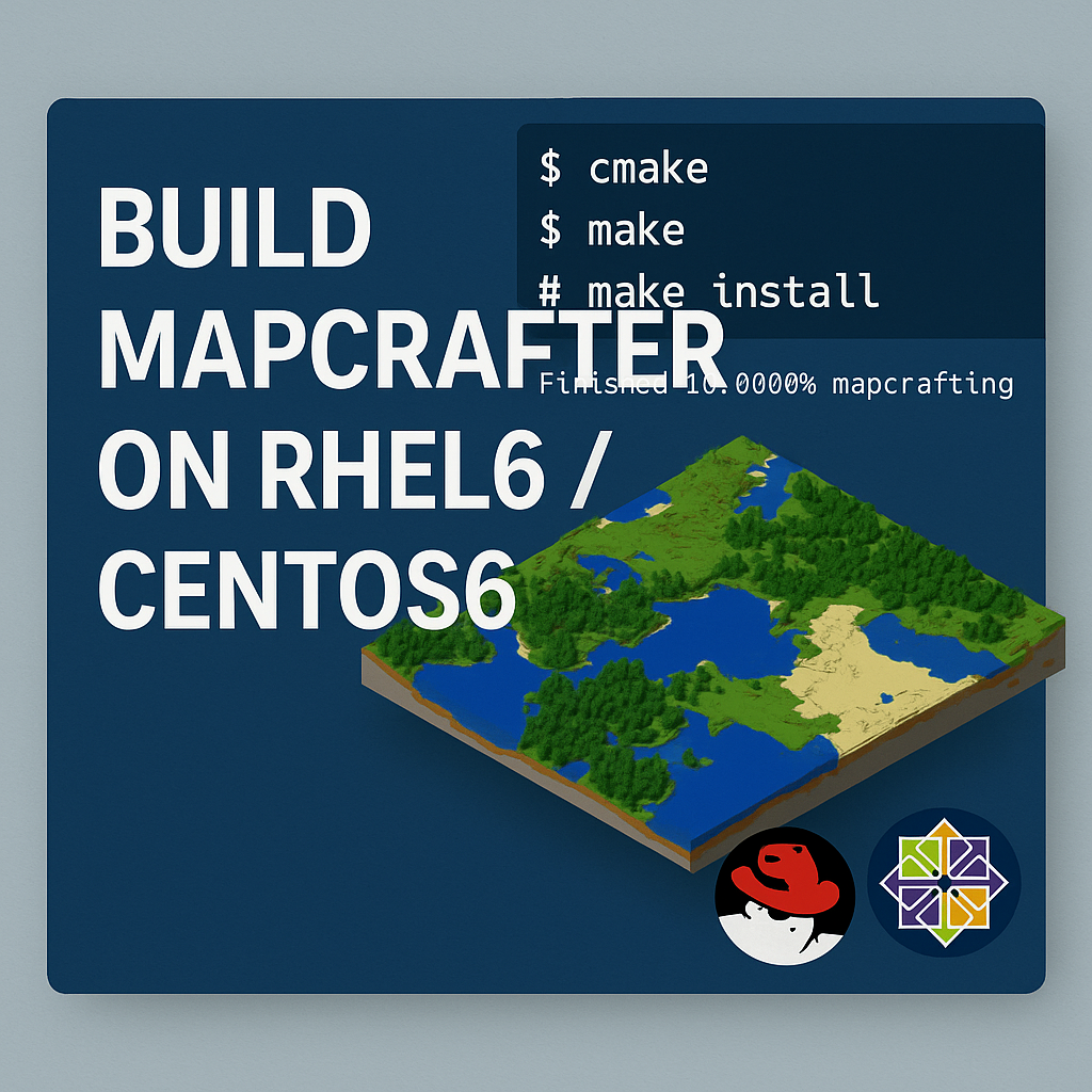 Build mapcrafter on RHEL6 / CentOS6