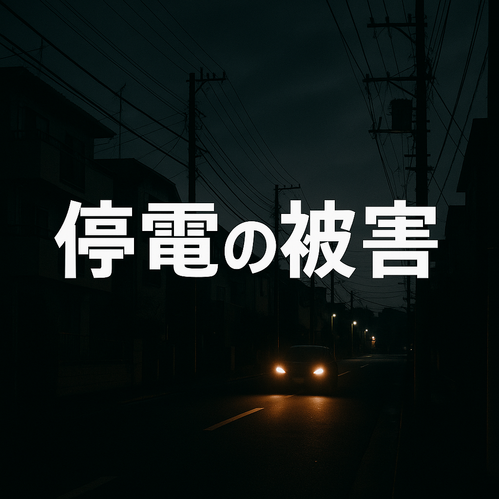 停電の被害