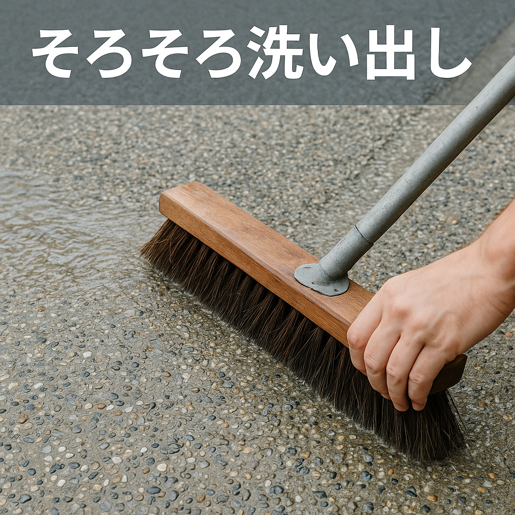 そろそろ洗い出し