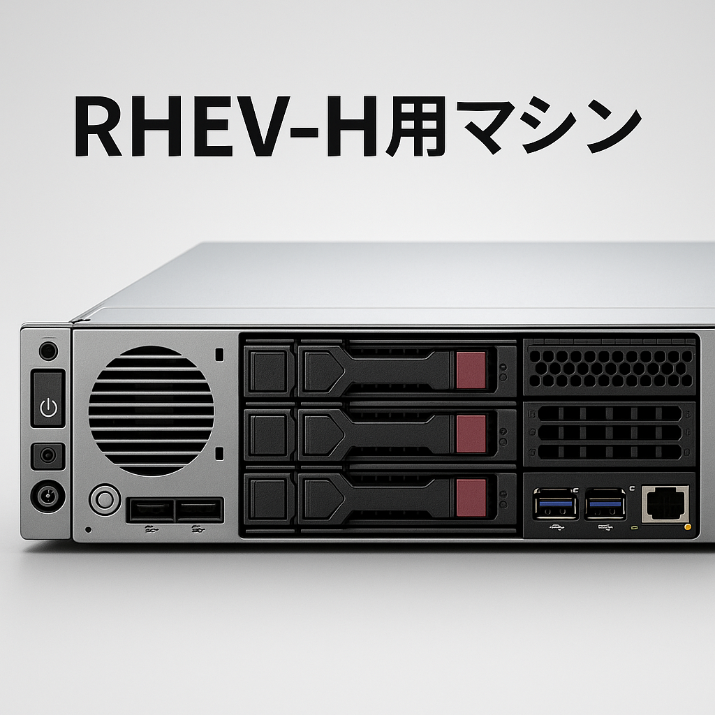RHEV-H用マシン