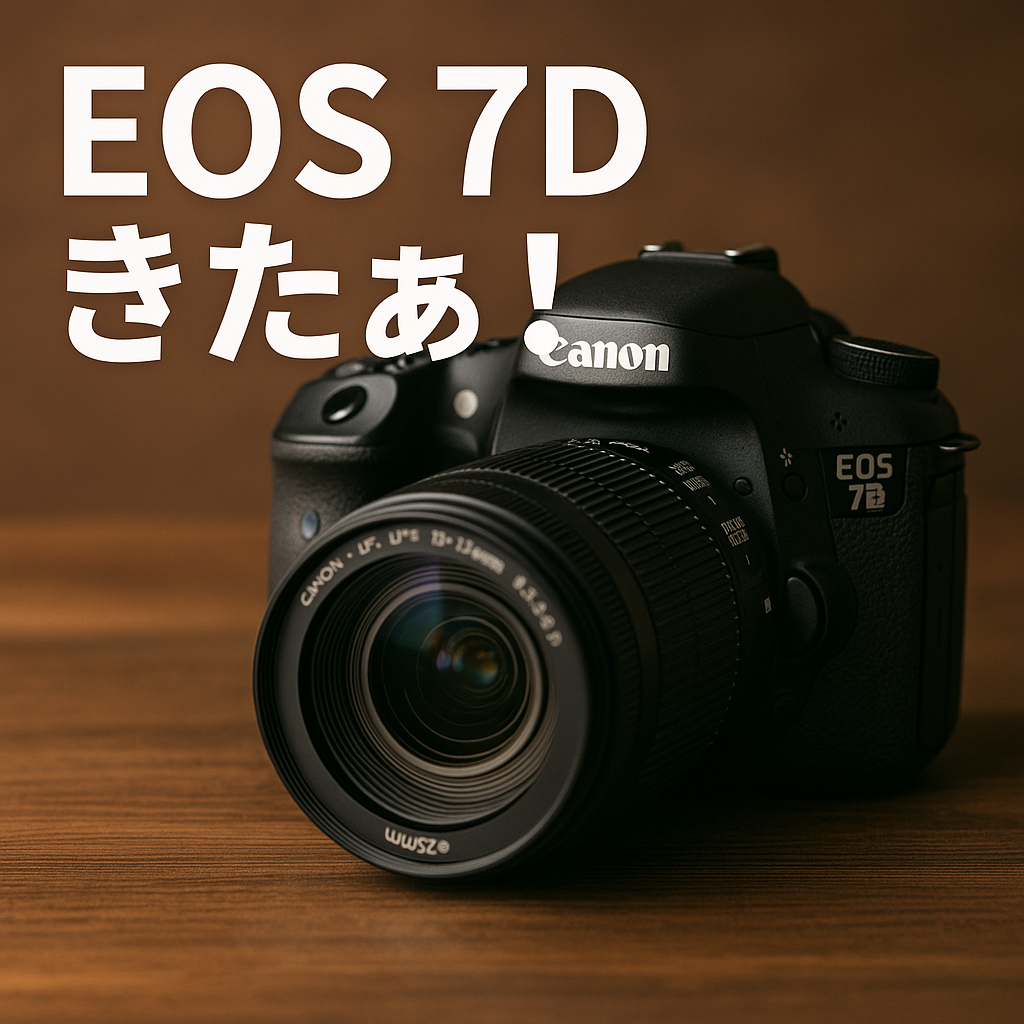 EOS 7Dきたぁ！