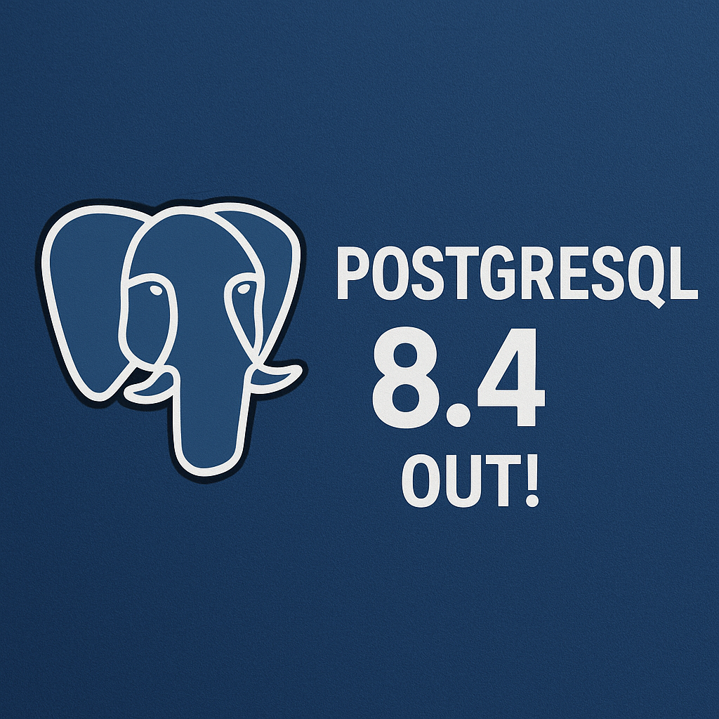 PostgreSQL 8.4 out!