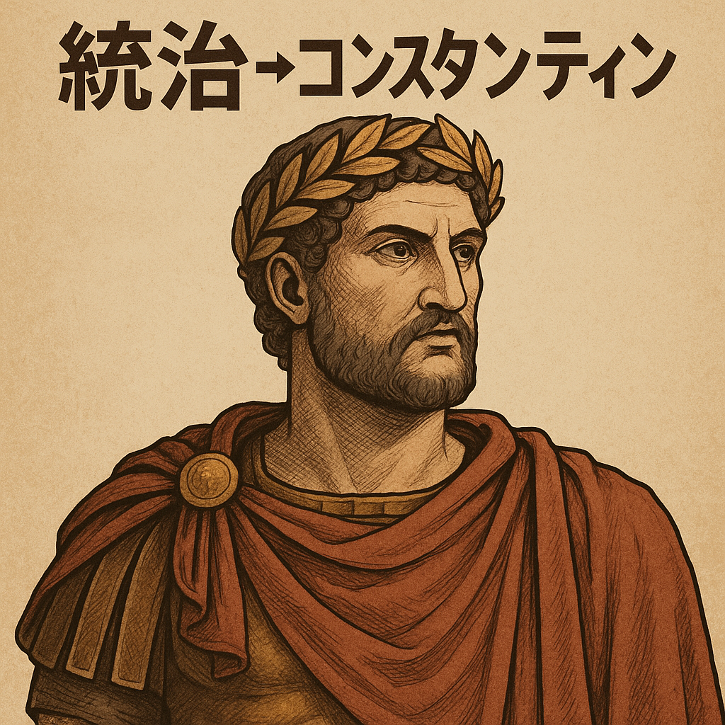 統治→コンスタンティンね