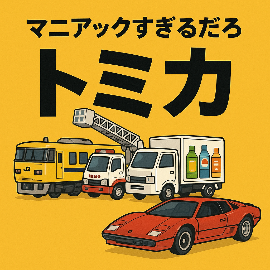 マニアックすぎるだろ、トミカ