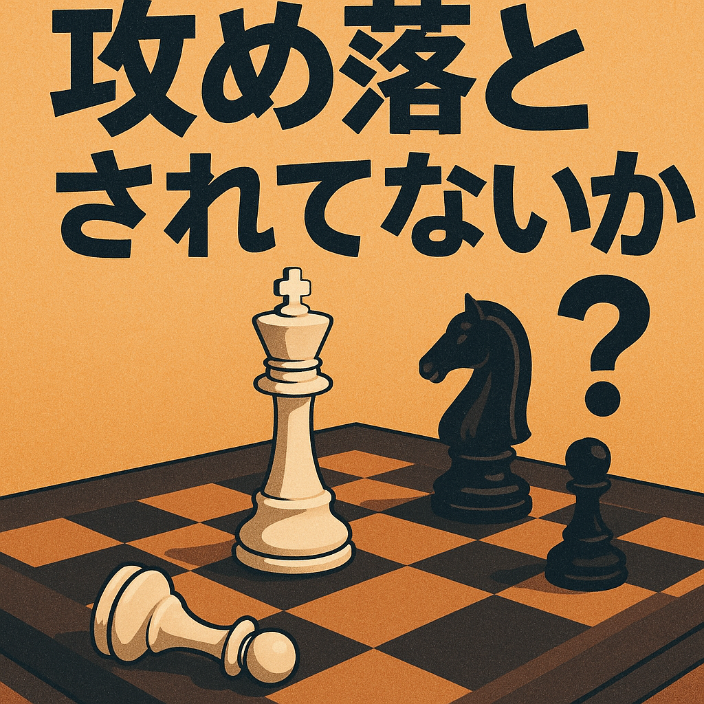 攻め落とされてないか?