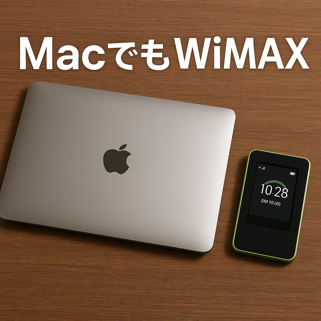 MacでもWiMAX