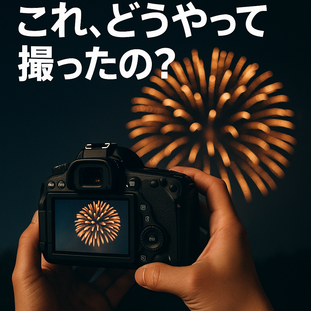 これ、どうやって撮ったの？