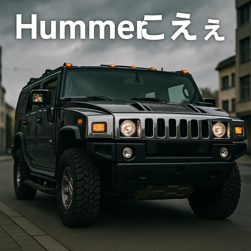 Hummerこえぇ