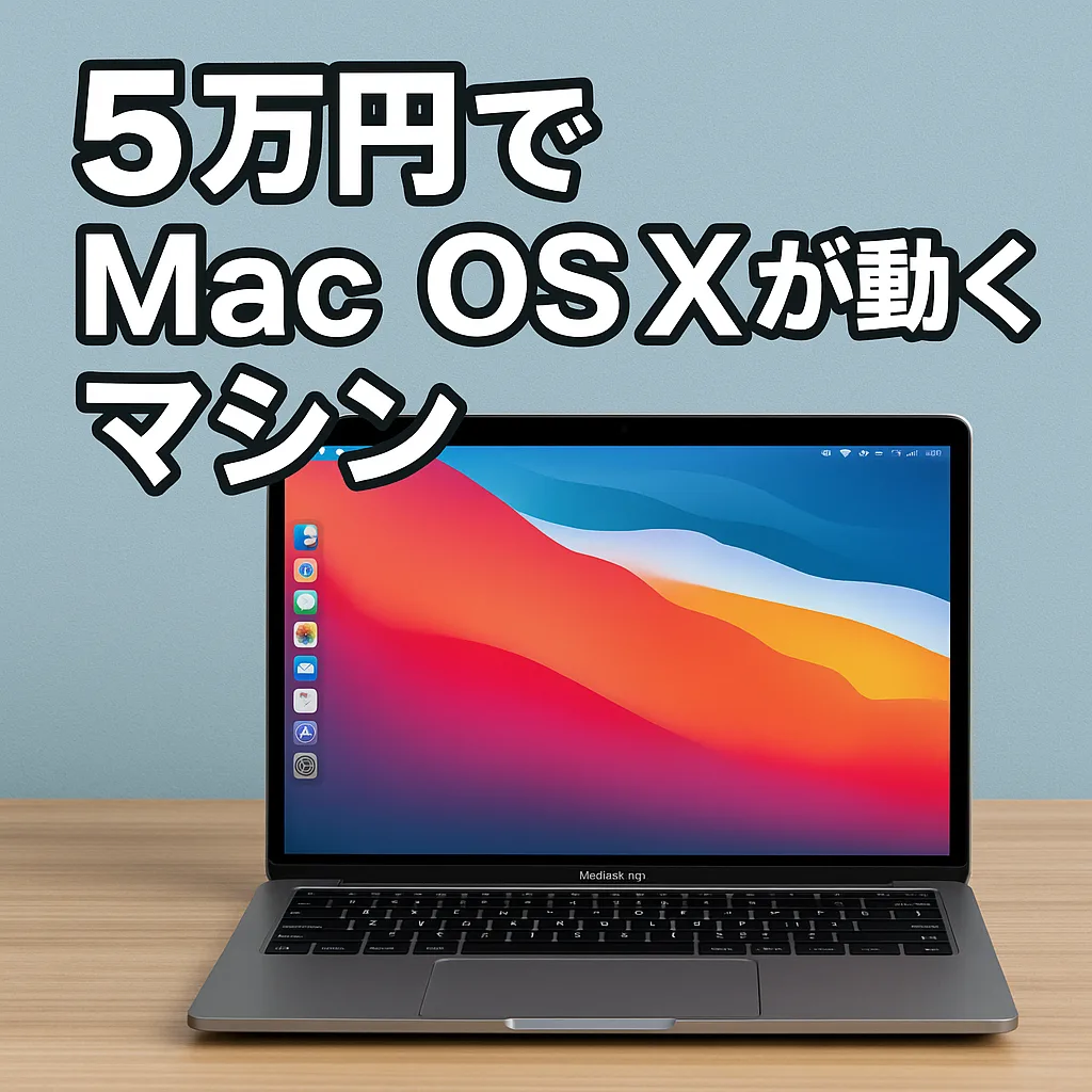 5万円でMac OS Xが動くマシン