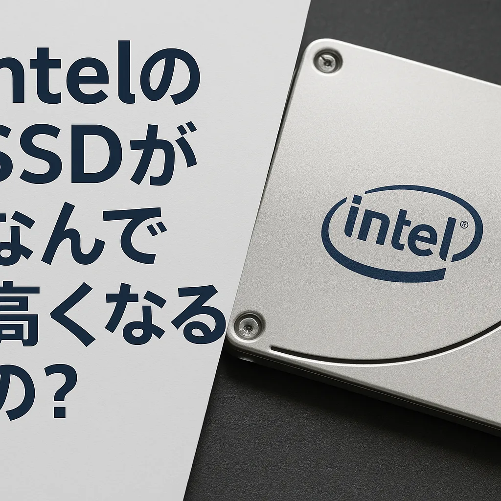 IntelのSSDがなんで高くなるの？