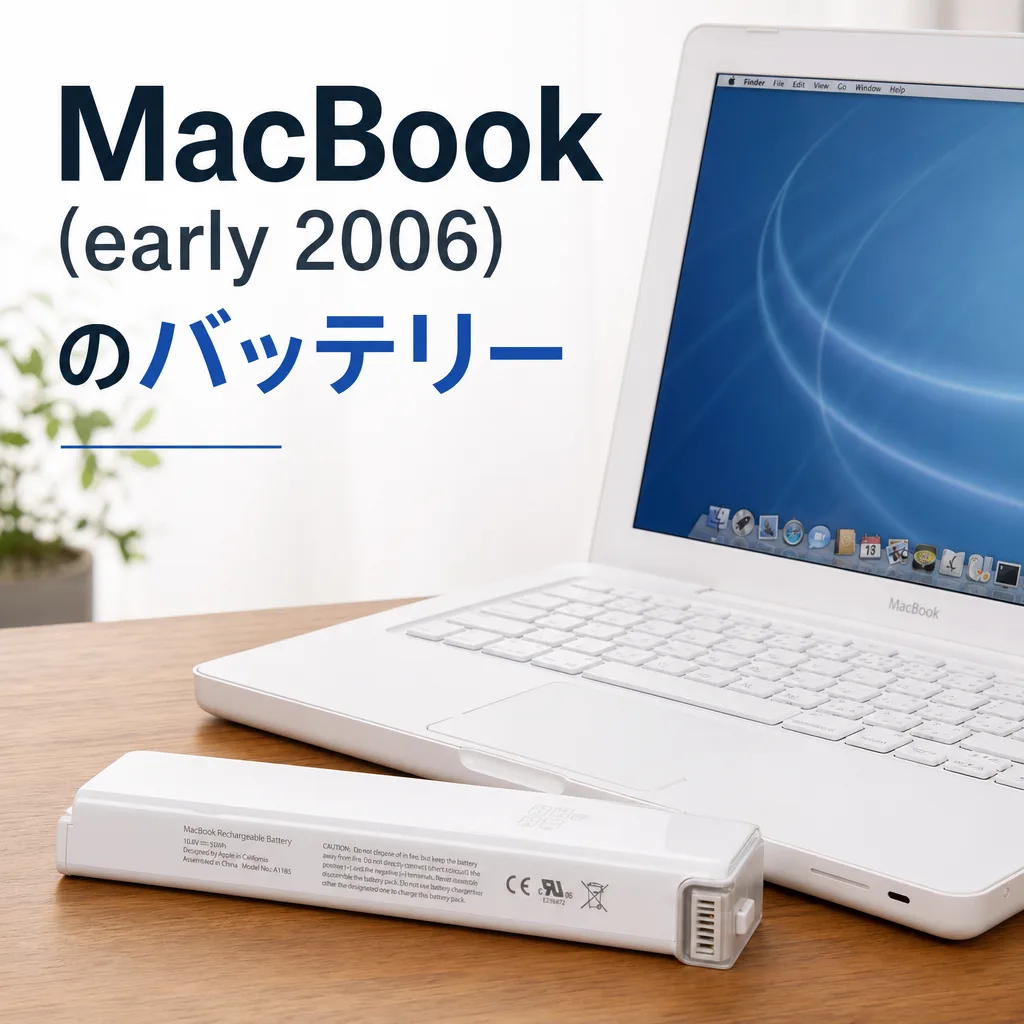 MacBook (early 2006)のバッテリー