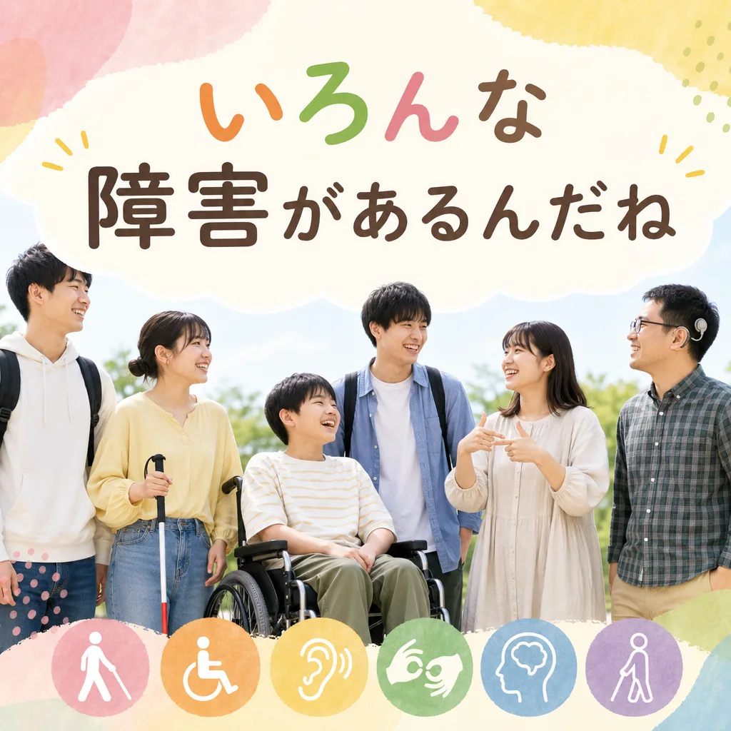 いろんな障害があるんだね