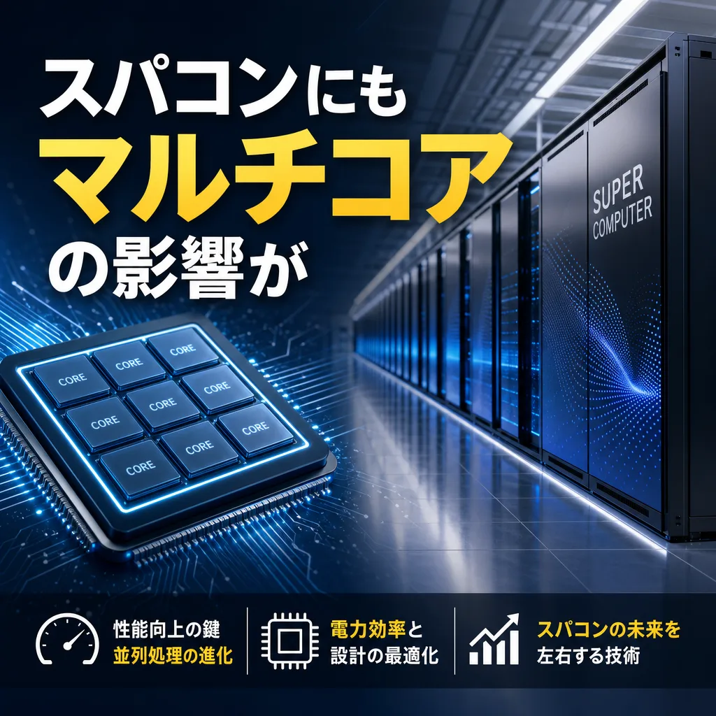 スパコンにもマルチコアの影響が