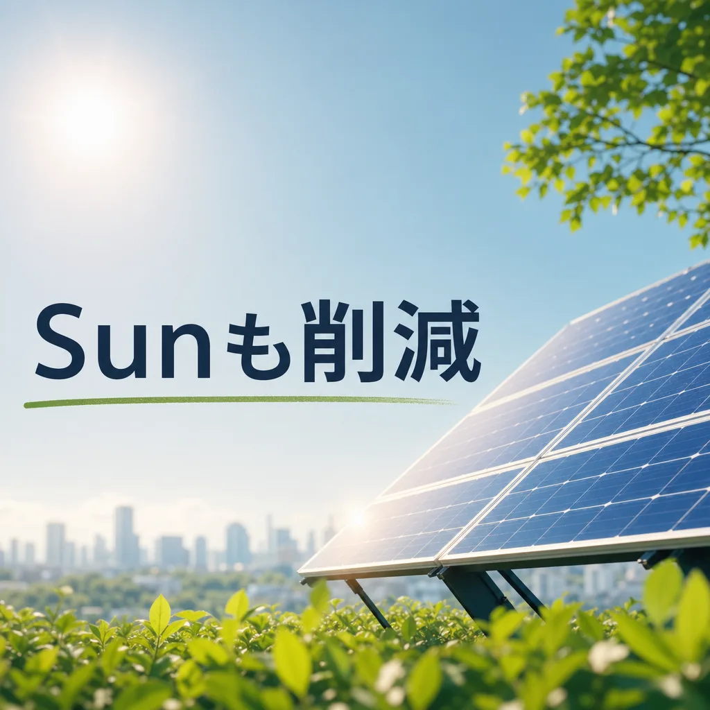 Sunも削減