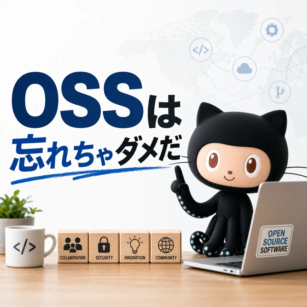 OSSは忘れちゃダメだ