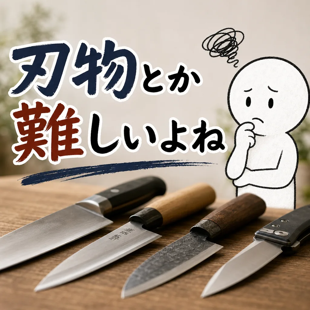 刃物とか難しいよね