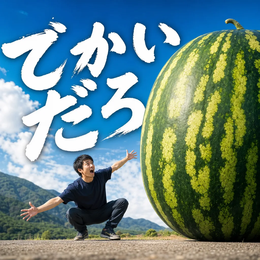 でかいだろ