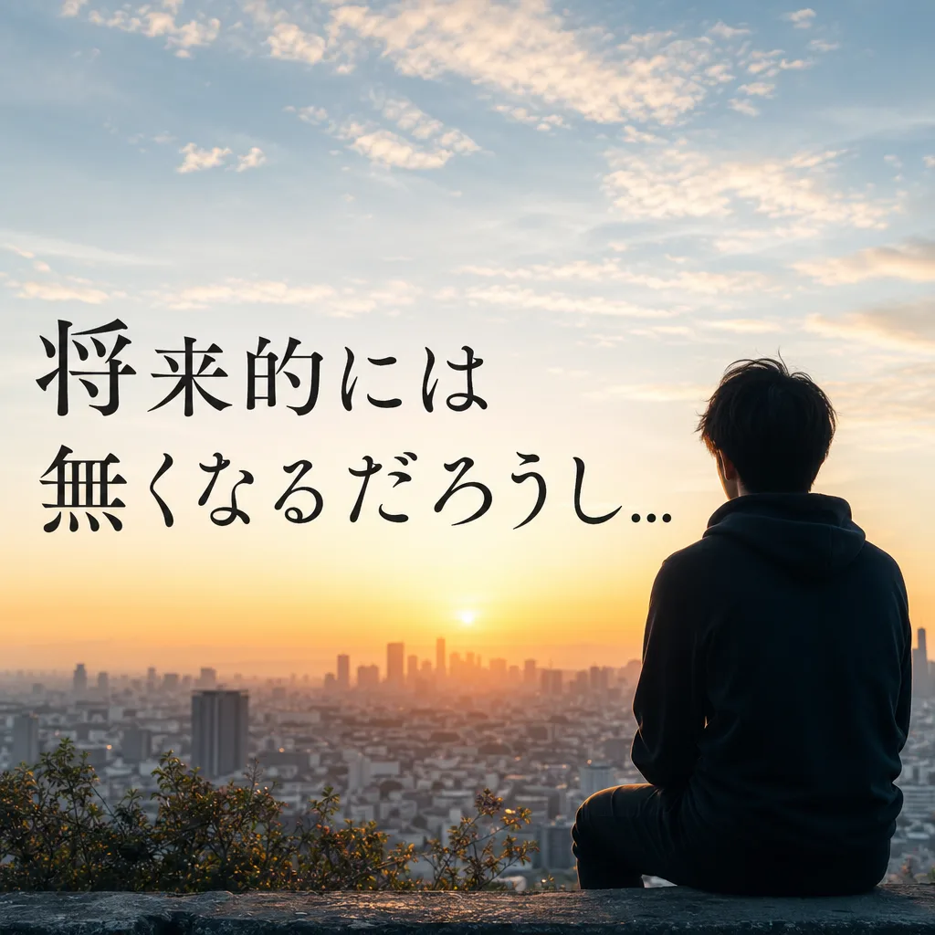 将来的には無くなるだろうし...