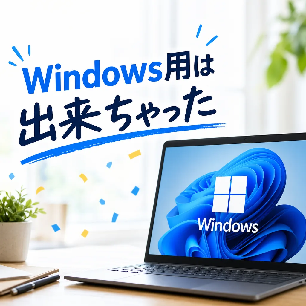 Windows用は出来ちゃった