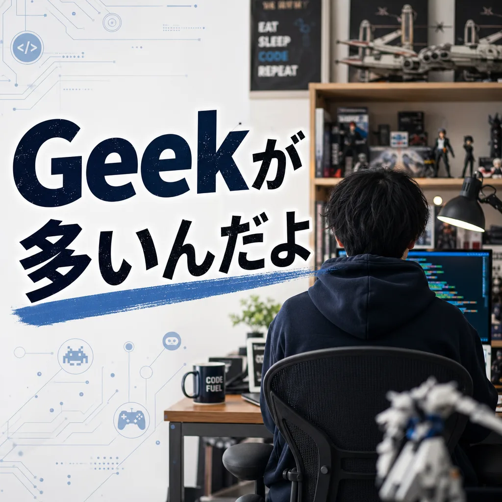 Geekが多いんだよ