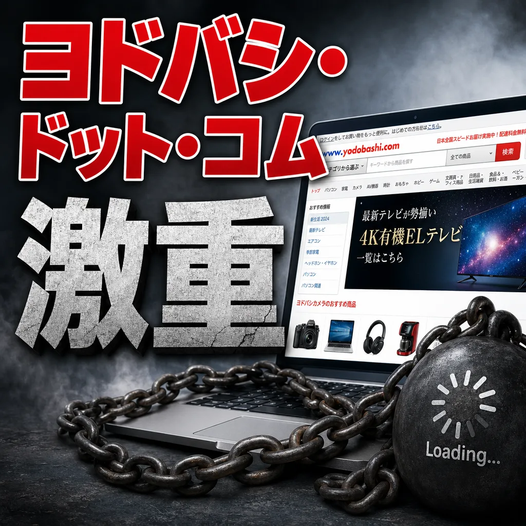 ヨドバシ・ドット・コム激重