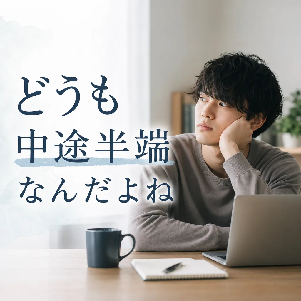 どうも中途半端なんだよね