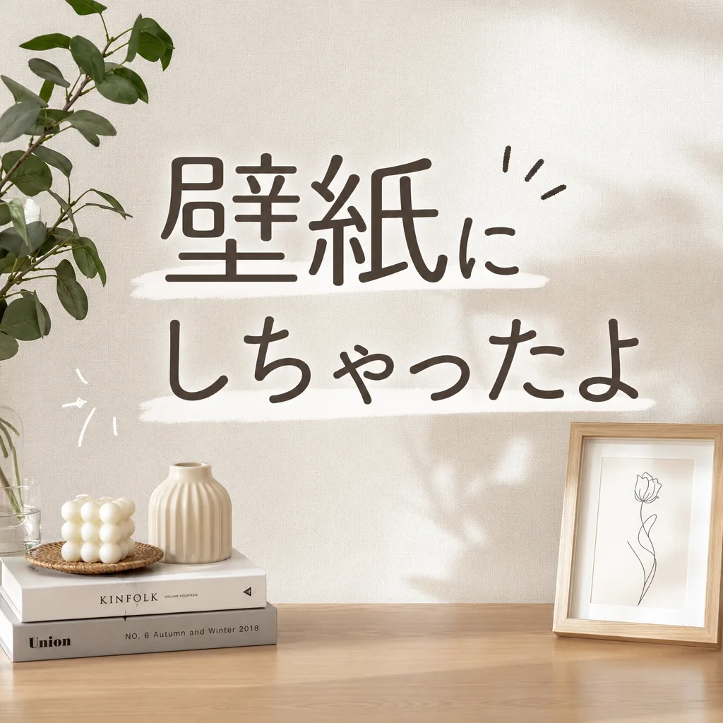 壁紙にしちゃったよ