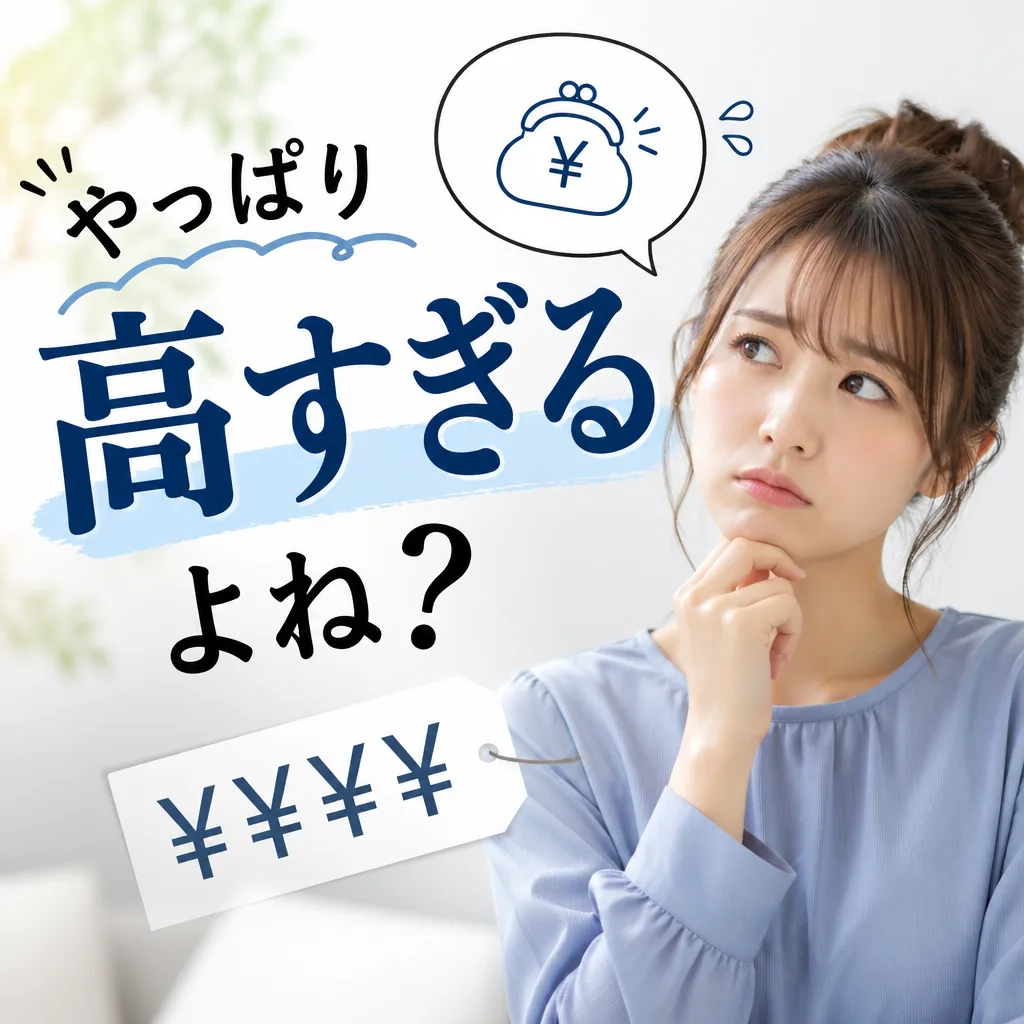やっぱり高すぎるよね?