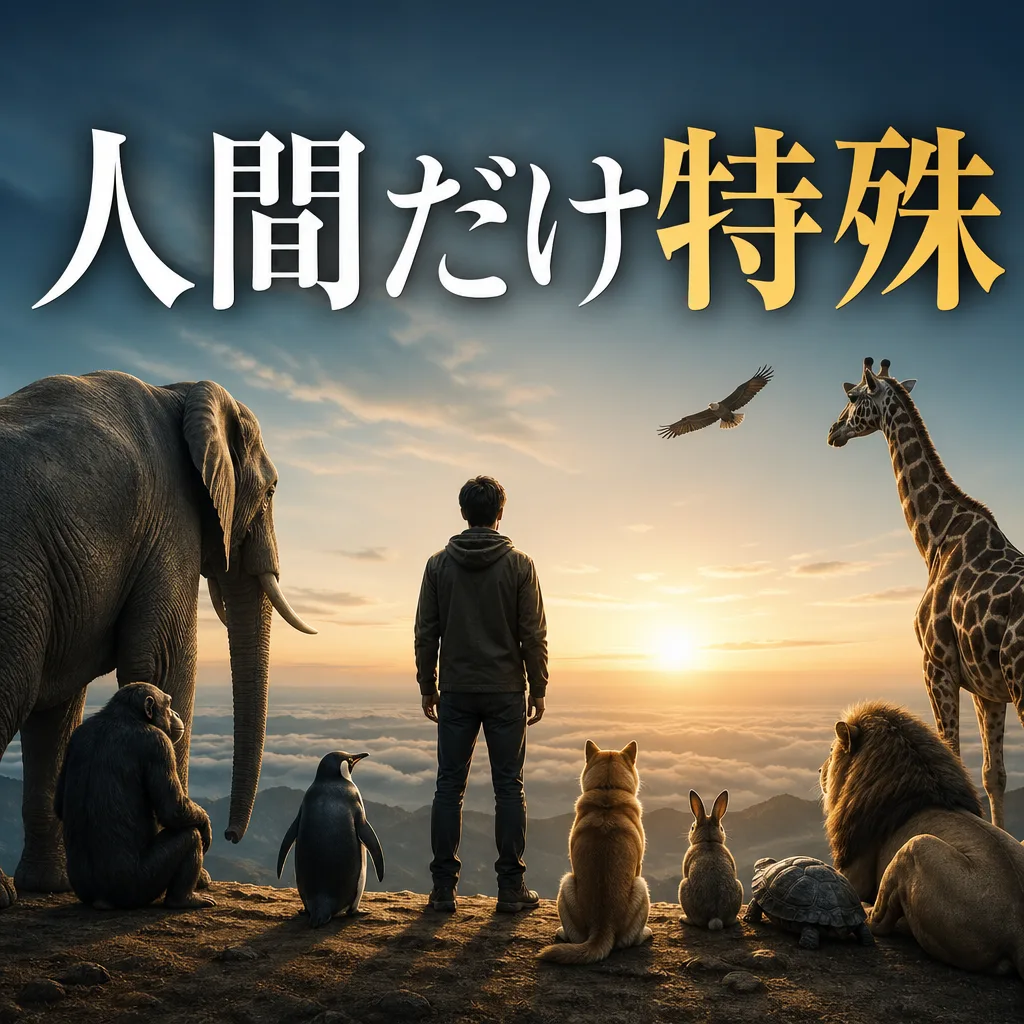 人間だけ特殊