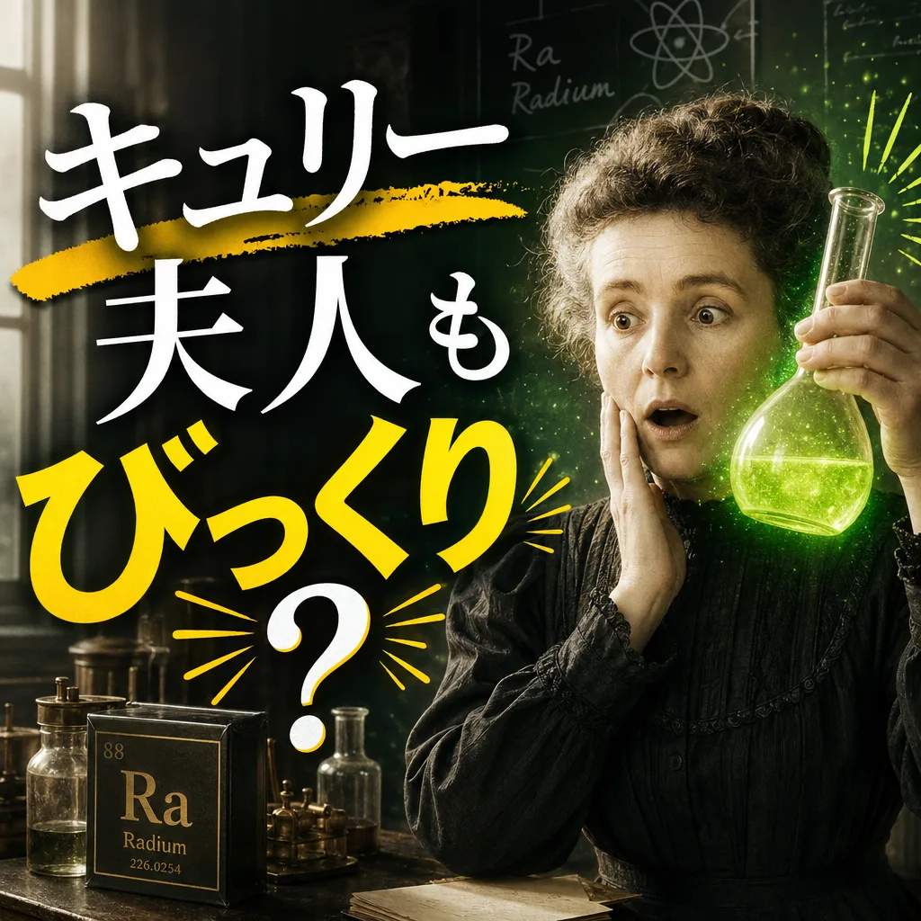 キュリー夫人もびっくり？
