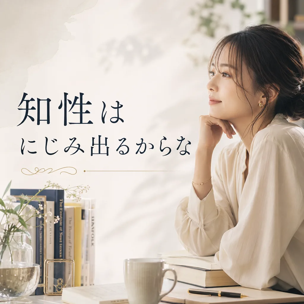 知性はにじみ出るからな