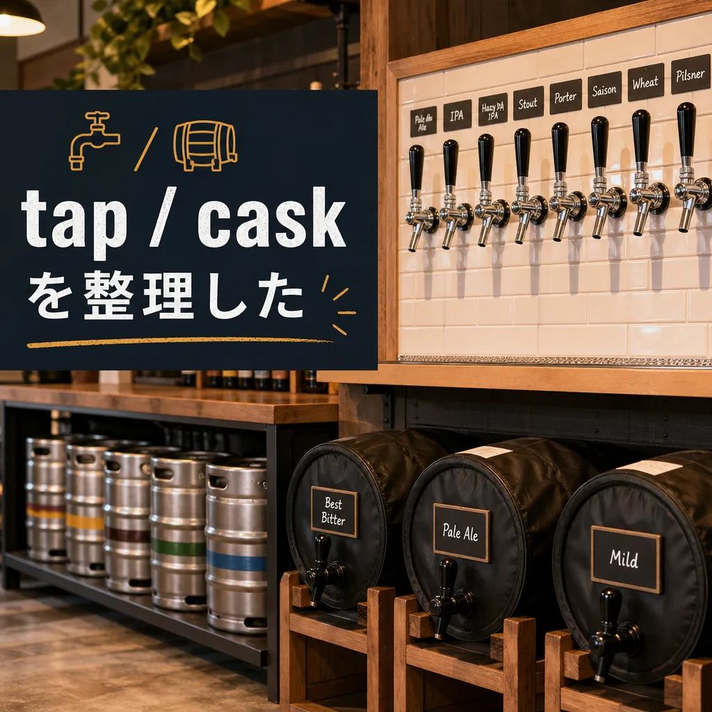 tap / caskを整理した