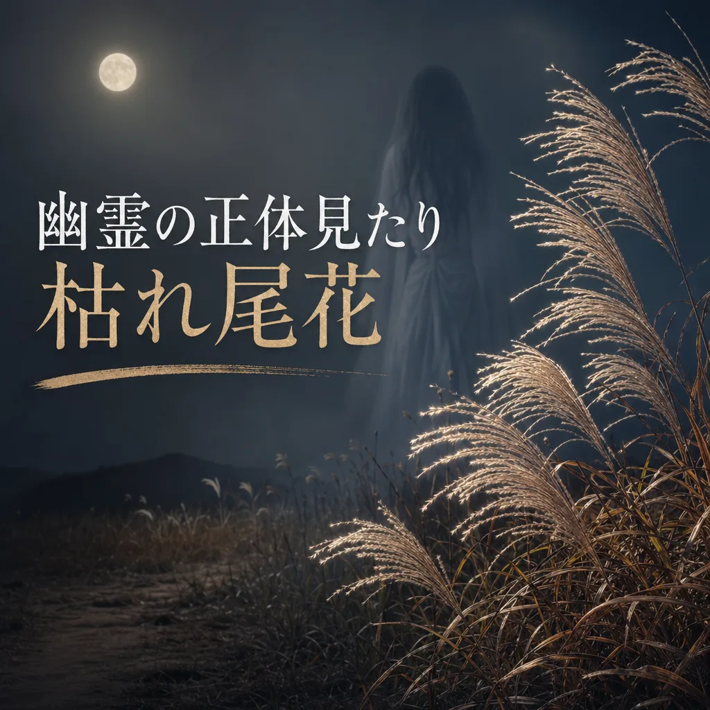 幽霊の正体見たり枯れ尾花