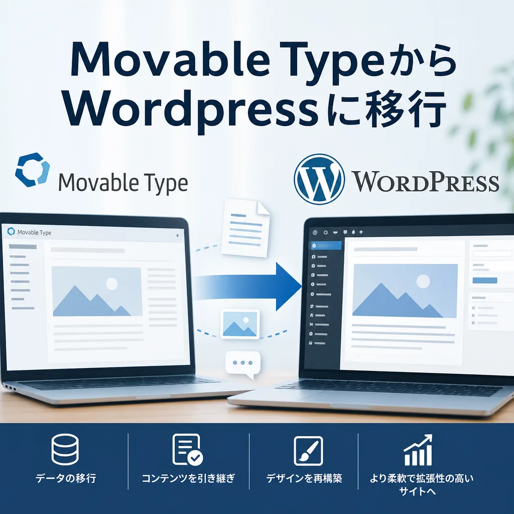Movable TypeからWordPressに移行