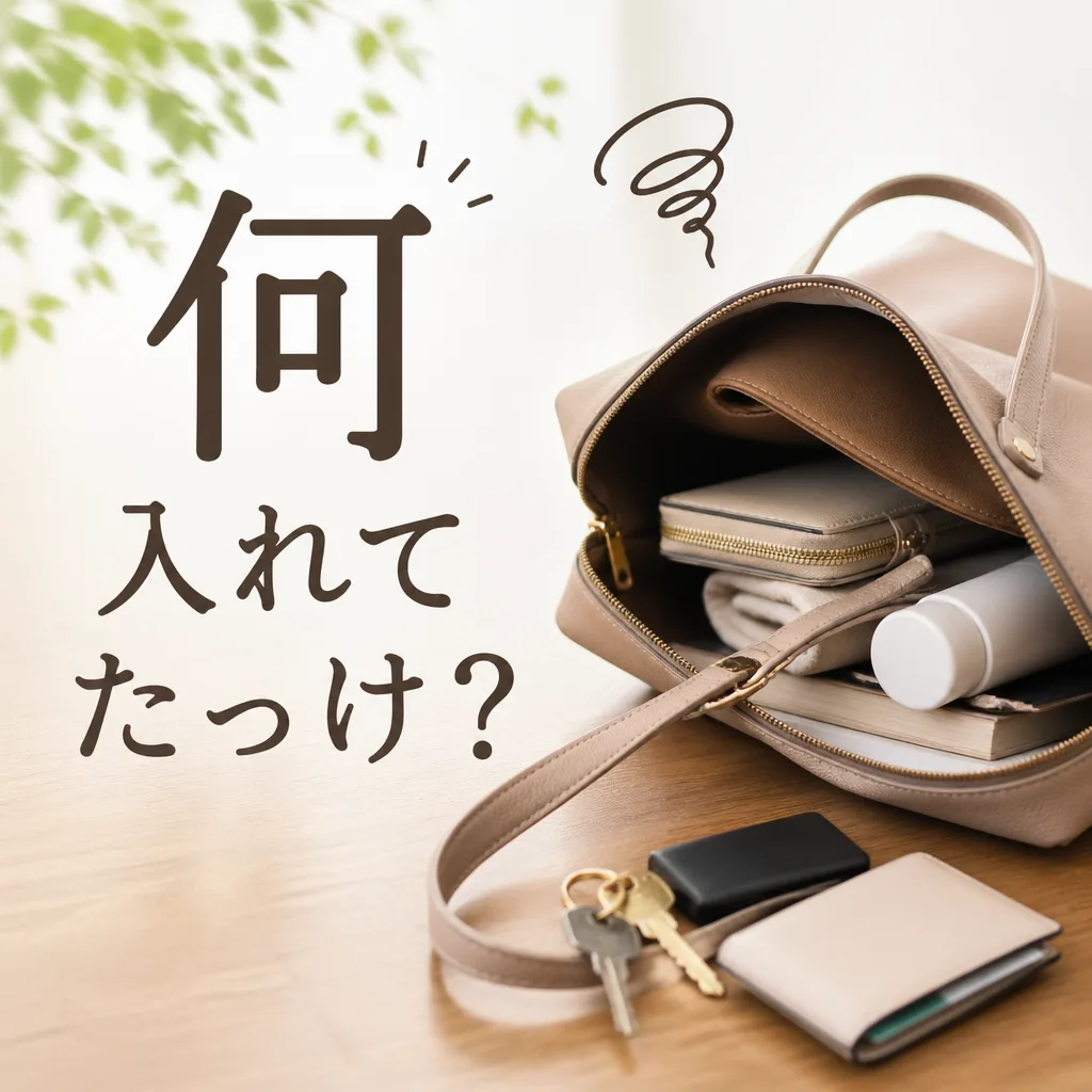 何入れてたっけ？