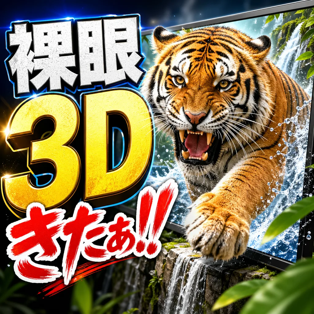 裸眼3Dきたぁ