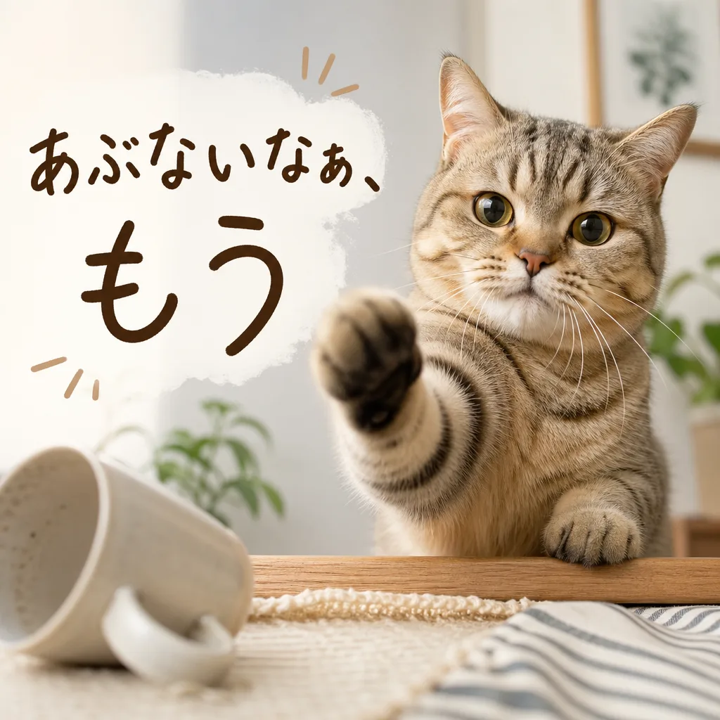 あぶないなぁ、もう