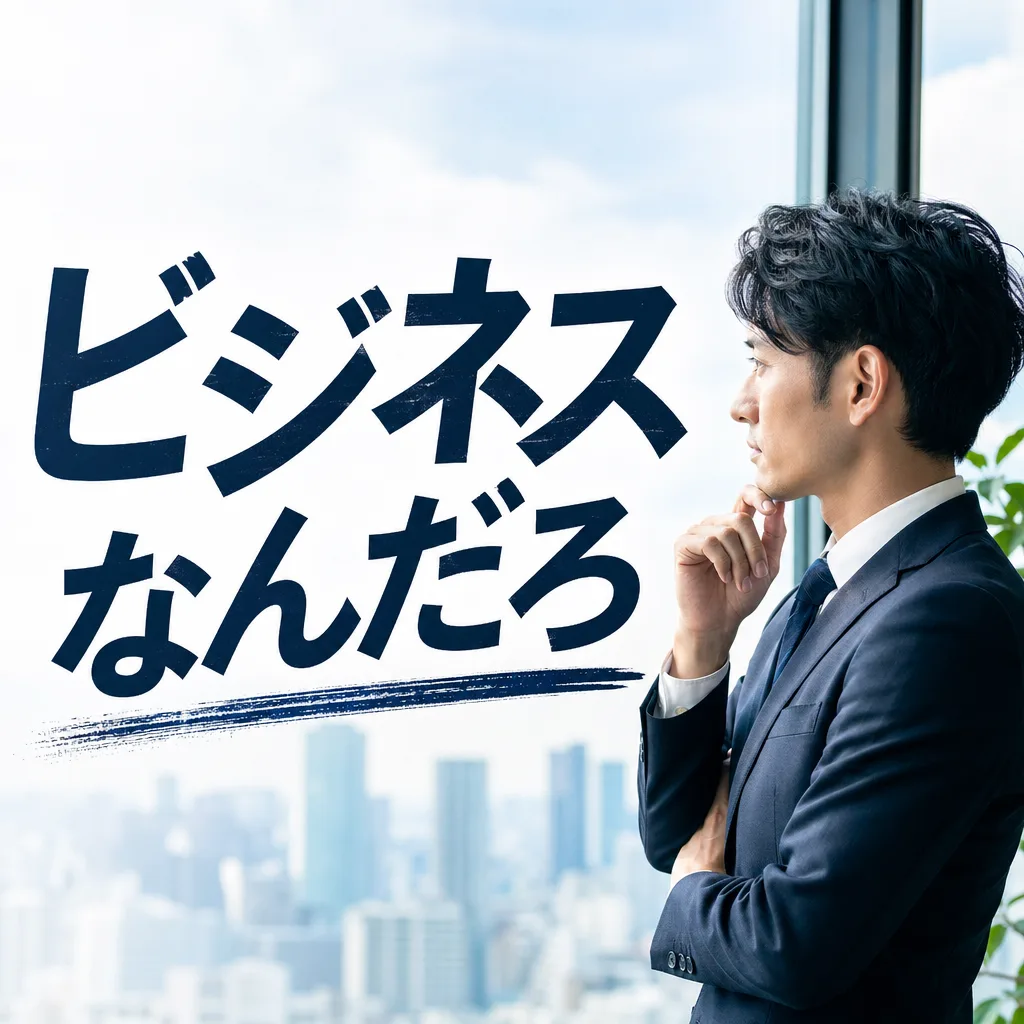 ビジネスなんだろ