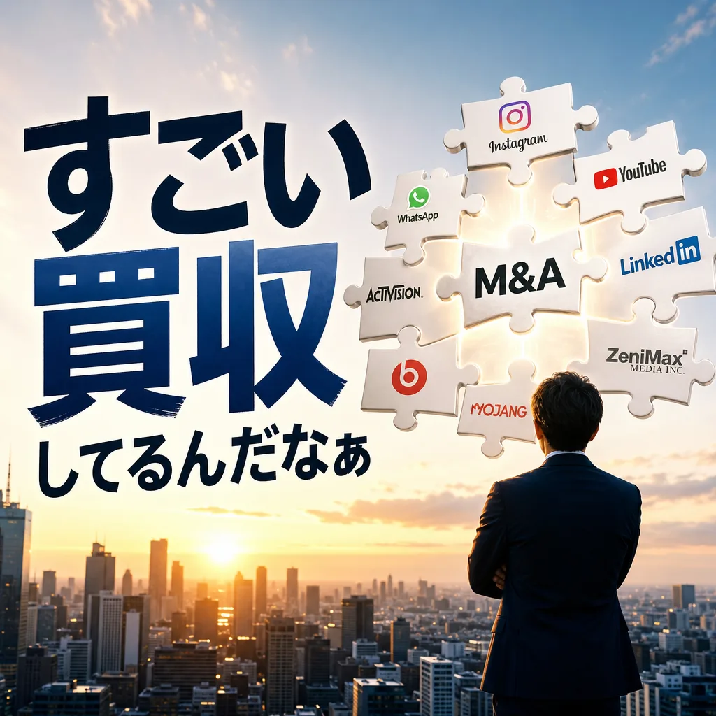 すごい買収してるんだなぁ