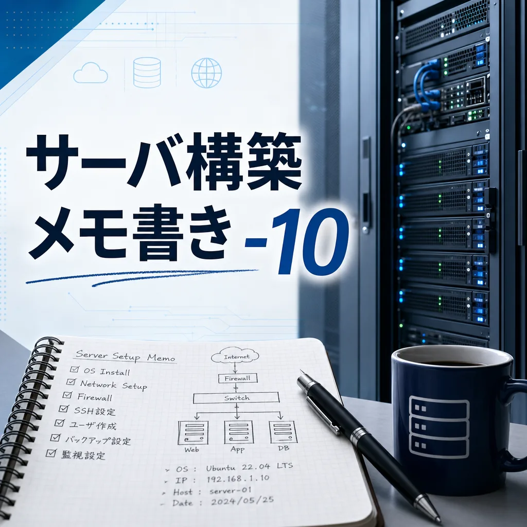 サーバ構築メモ書き-10