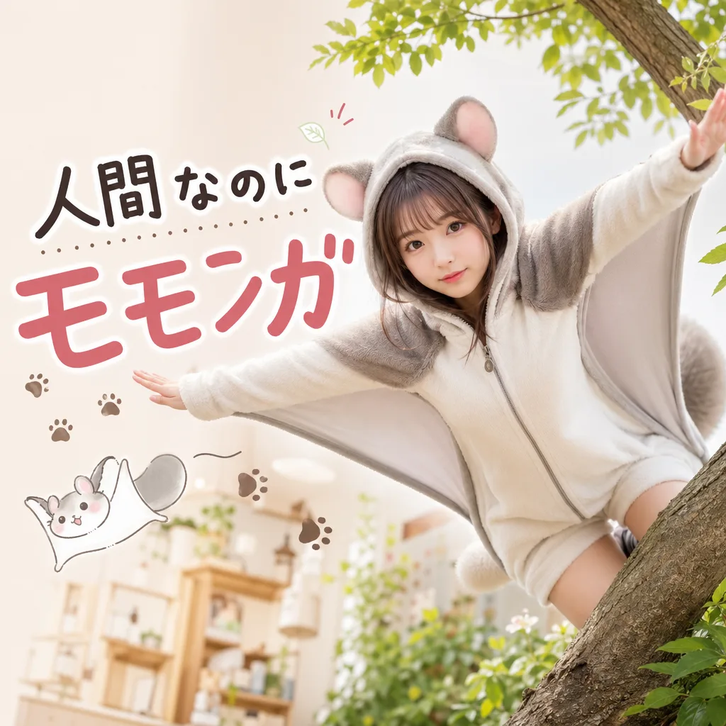 人間なのにモモンガ