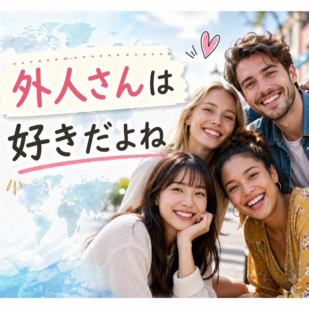 外人さんは好きだよね