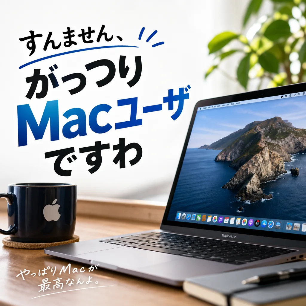 すんません、がっつりMacユーザですわ